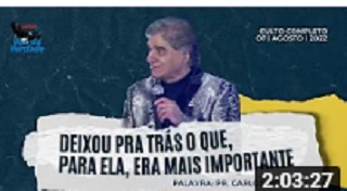 Culto de 07.08.2022
